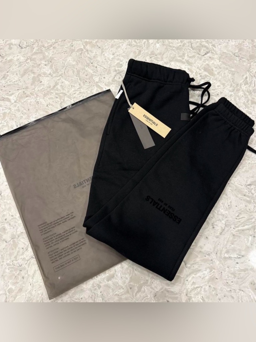 Fear of God Essentials Black sweatpants